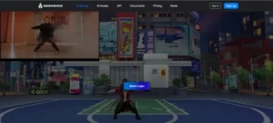 Quick Magic AI homepage