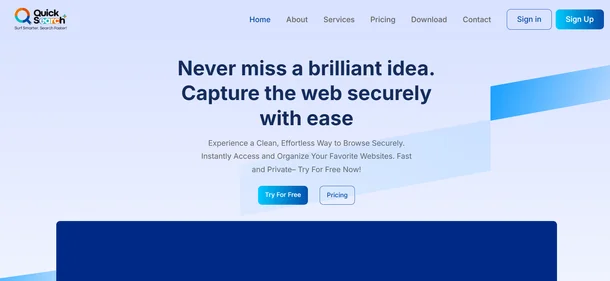 QuickSearch Plus homepage
