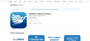 ReadHero homepage