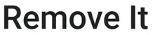 Remove It App logo