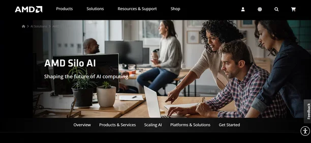 Silo AI homepage