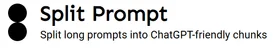 SplitPrompt logo