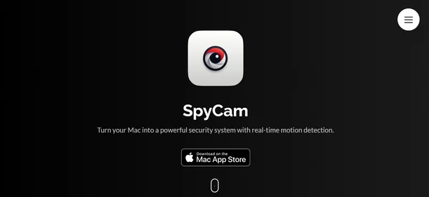 SpyCam homepage