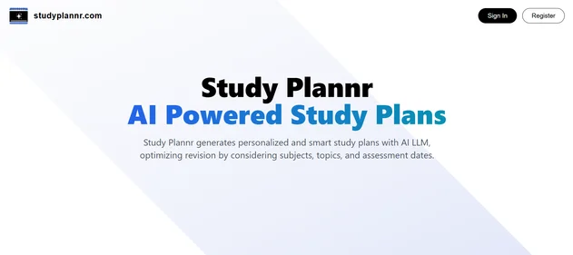 Study Plannr.home