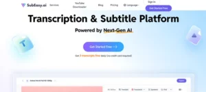 SubEasy AI homepage