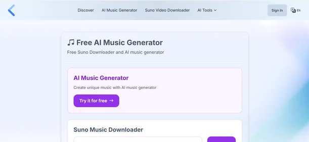 Suno Music Downloader.home