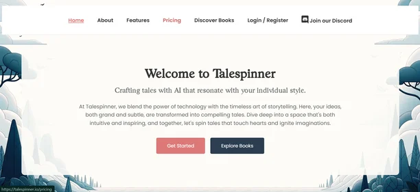 Talespinner.home