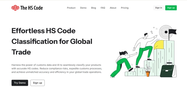 The HS Code homepage