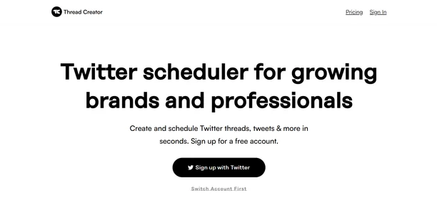 Thread Creator homepage