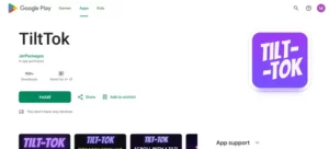 Tilttok homepage