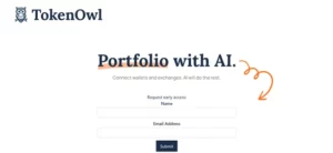 TokenOwl AI homepage