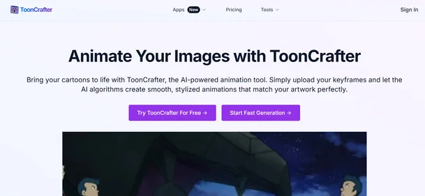 Toon Crafter homepage