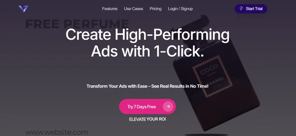 Veedy AI homepage