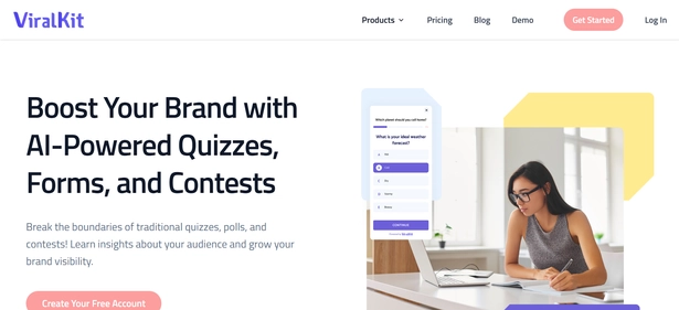 ViralKit homepage