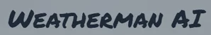 Weatherman AI logo