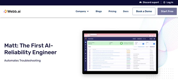 Web AI homepage