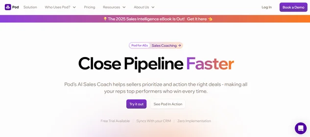 Work With Pod homepage