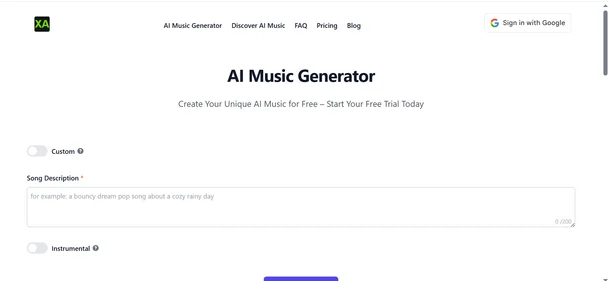 Xa AI Music
