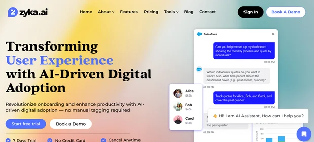 Zyka homepage
