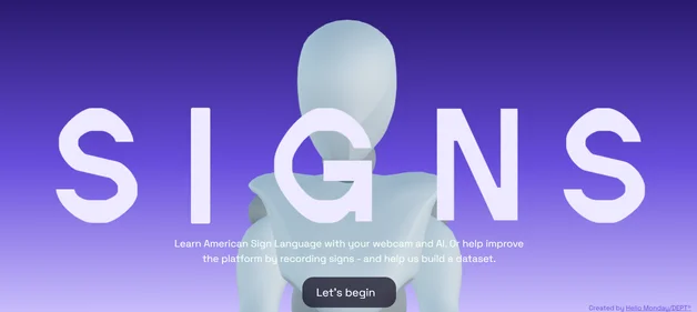 signs homepage