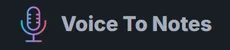 voicetonotes