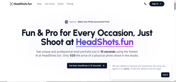 AI Headshot Online