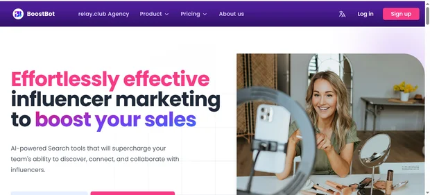 Boostbot Influencer Marketing AI Agent