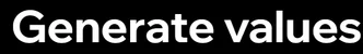Company Values Generator