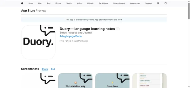 Duory App