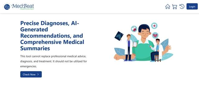 MedBeat homepage