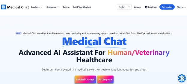 Medical Chat homepage