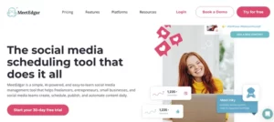 MeetEdgar homepage
