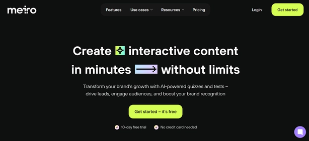 Meiro homepage