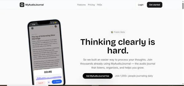 MyAudioJournal
