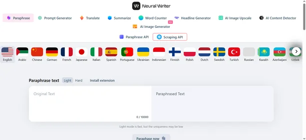NeuralWriter