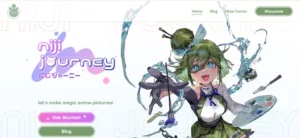 Niji Journey homepage