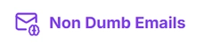 Non Dumb Emails logo