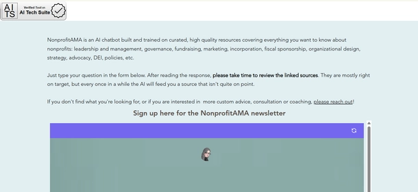 NonprofitAMA homepage