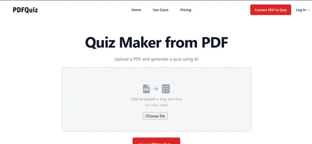 PDF2Quiz.home