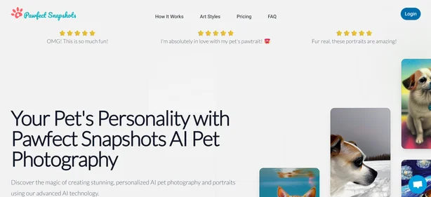 Pawfect Snapshots.home
