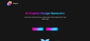 Rast AI homepage