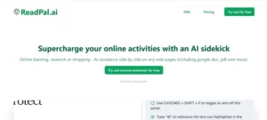 ReadPal AI homepage