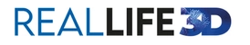 Real Life 3D logo