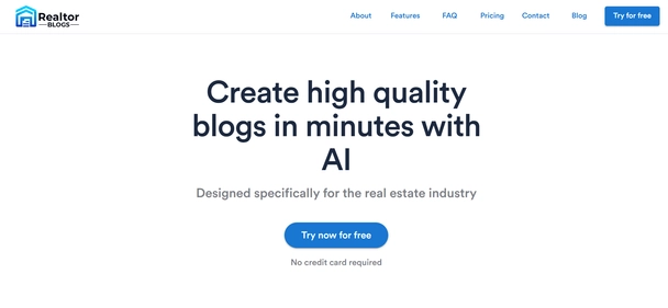 Realtor Blogs homepage