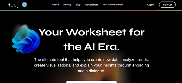Reef homepage