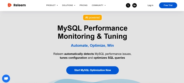 Releem homepage