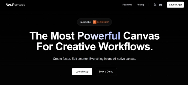 Remade homepage