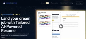 ResumeFromSpace homepage