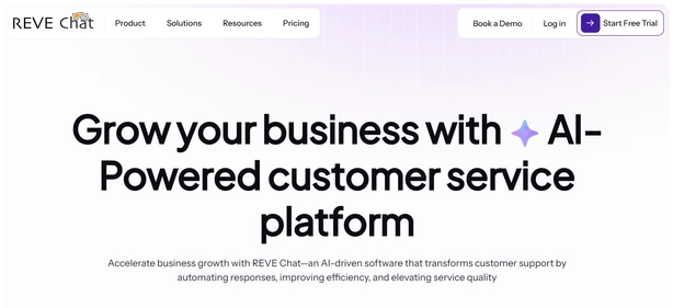 ReveChat homepage