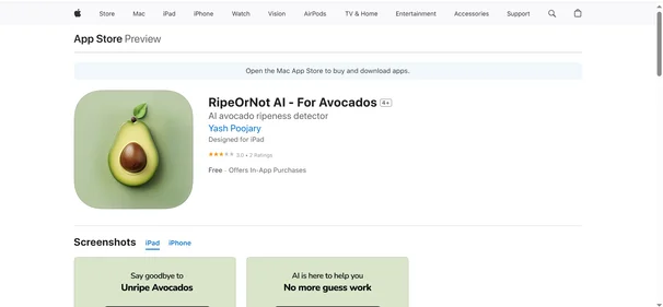 RipeOrNot AI
